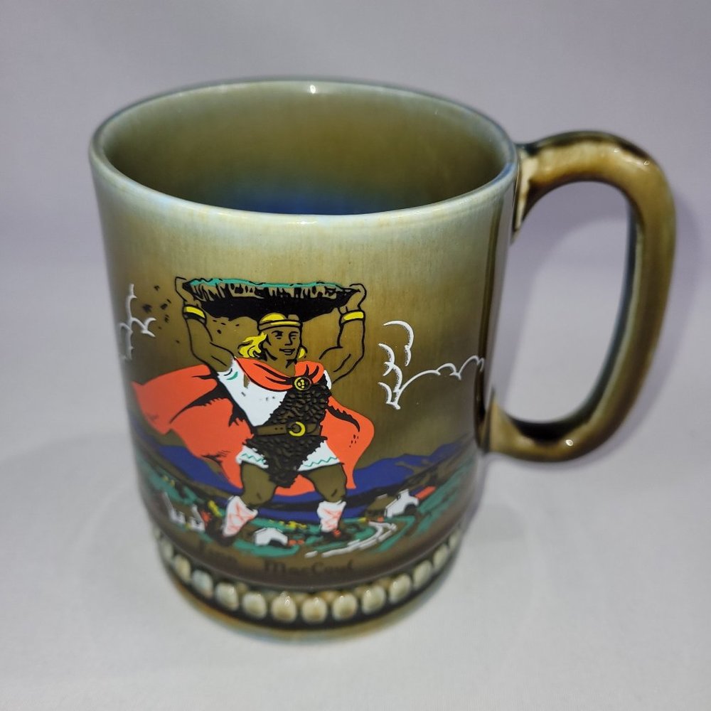 Finn MacCoul 4" Mug Irish Giant Legend Vintage Coffee Cup England